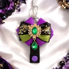 カチューシャホルダー　バッグチャーム　ヴィランズ　ハロウィン　フレンジー