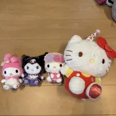 サンリオ ぬいぐるみ 4点セットのサムネイル
