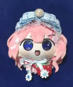 ぬい服 にじまるっと にじはぺ ちびぐるみ ヘッドドレス リボン 黄色 1