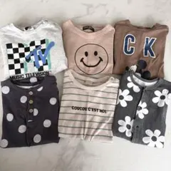 ベビー　ロンパース　セット　70〜80 淡色　バースデイ等