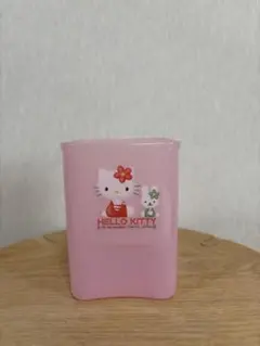 平成レトロ　ハローキティ　ペン立て（小物入れ）
