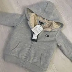 TOMMY HILFIGER バックロゴフーデッドジャケット　ボアパーカー