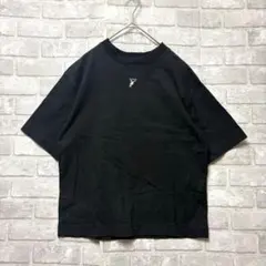 ムルーア カンゴール Tシャツ F ブラック 綿100 ワンポイント シンプルのサムネイル