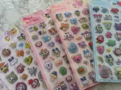 たまごっち ボンボンドロップシール ぷくぷくシール 4枚