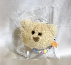 mojajojo クマ型マスコット ビーズチェーン付き