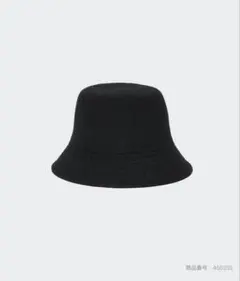 UNIQLO バケットハット ブラック 新品