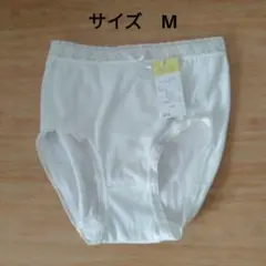 レナウン　ホワイト　白　ショーツ Mサイズ レース付きのサムネイル