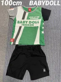 BABYDOLL ベビードール Tシャツ&ショートパンツ上下セット 100cmのサムネイル