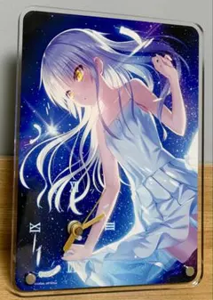【未使用】Angel Beats! 額縁付き　ポスター　立華かなで お値段は約7万超え！限定100枚の限定販売で「Angel Beats!」“立華かな