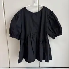 fifth バックリボンペプラムトップス