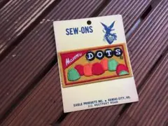 【70's DOTS ワッペン】
