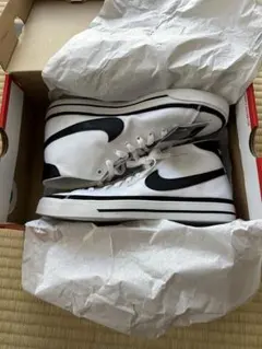 NIKE コート レガシー キャンバス ミッド 