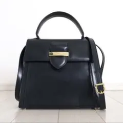 サルヴァトーレフェラガモ ガンチーニ レザー 2WAY ショルダー バッグ