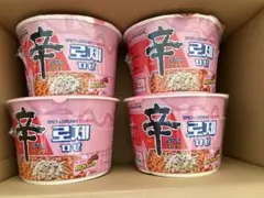 辛ラーメン ロゼ カップ 24個セット - メルカリ