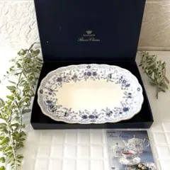 〈未使用〉ナルミ ミラノシリーズ サンドイッチトレイ25cm 金彩のサムネイル