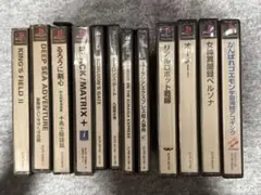 プレイステーション PS1 ゲームソフト 세트 묶음 판매