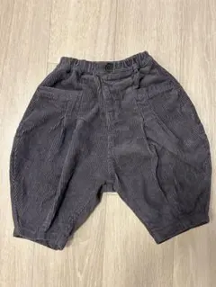 BREEZE バルーンタックコーデュロイパンツ 80サイズ チャコール