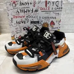 極美品 箱付き⭐️ドルチェ&ガッバーナ NS1 ミックスマテリアル 赤 