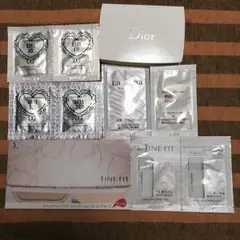 Diorファンデ  ANNA SUIファンデ  ラサーナ 他試供品セット