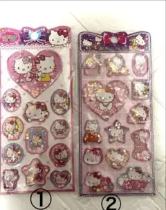 キティ ウォーターシール サンリオ 水入りシール シャカシャカ　１点