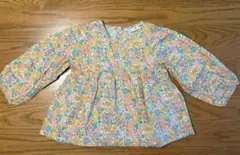 女の子 服 100 花柄トップス futafuta