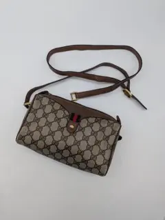 GUCCI オールドグッチ GG柄 ショルダーバッグ