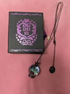 セーラームーンANNA SUIディープアクアミラー ネックレス タリスマン 