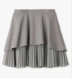 スナイデル　オーバーラップミニスカート　スカート　スカショーパン