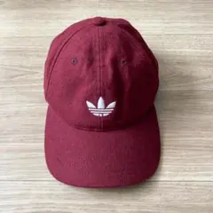 adidas アディダス ボルドー バーガンディー キャップ