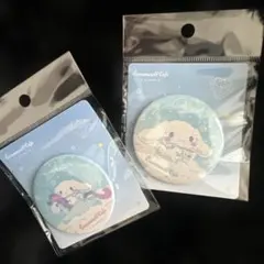 【新品】Cinnamoroll cafe シナモロール　缶バッジ 2個セット