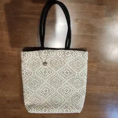 NOLLEY'S MICO COULIER チャーム付きキカガクトートバッグ