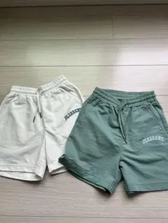 GU スウェットショートパンツ2枚セット