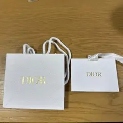DIOR コスメ　紙袋