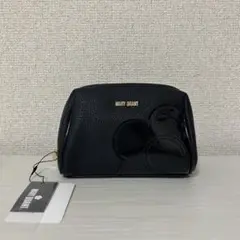 マリークワント　ポーチ　黒