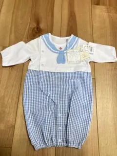 【新品タグ付き】RITTA & LUCA セーラー柄 ドレス＆カバーオール