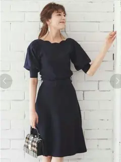 31 Sons de mode　ニットワンピース