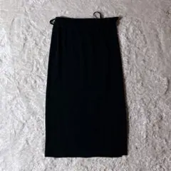 agnès b. 巻きスカート ヴィンテージ フランス製 サイズ1 ブラック