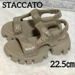 STACCATO✨ コスモスラギッドソールサンダル ARP 22.5㎝のサムネイル