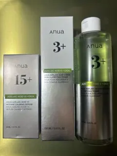 アヌア anua アゼライン酸 トナー 美容液 3点セット