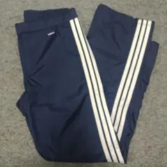 激レア adidas 80s スリーラインナイロンスラックス シャカパンジャージ