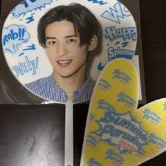 SnowMan 目黒蓮　ミニうちわ・落下物セット③