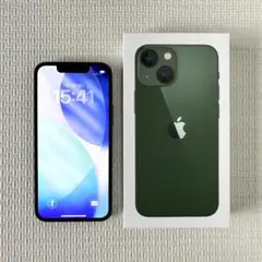 Apple iPhone 13 mini ミッドナイトグリーン 本体 - メルカリ