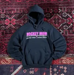 GILDAN ギルダン カレッジロゴ プルオーバー パーカー ブラック S