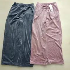 新品　UNIQLO　ウルトラストレッチ　パンツ 160cm　2色セット