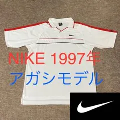 レア　入手困難　ナイキ　1997年　アンドレアガシ　DRI-FIT半袖ポロシャツ