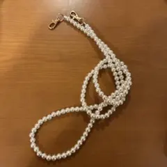 ショルダーストラップ ホワイトパール