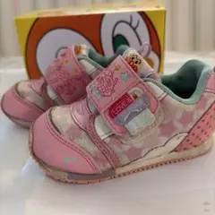 ベビーシューズ アンパンマン 14cm ピンク