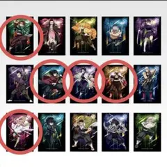 鬼滅の刃　一番くじ　ポスターコレクション　5種セット