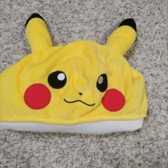 美品　ピカチュウ 耳付き帽子