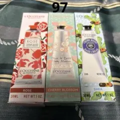 L'OCCITANE ロクシタン ハンドクリーム 30ml3点セット！